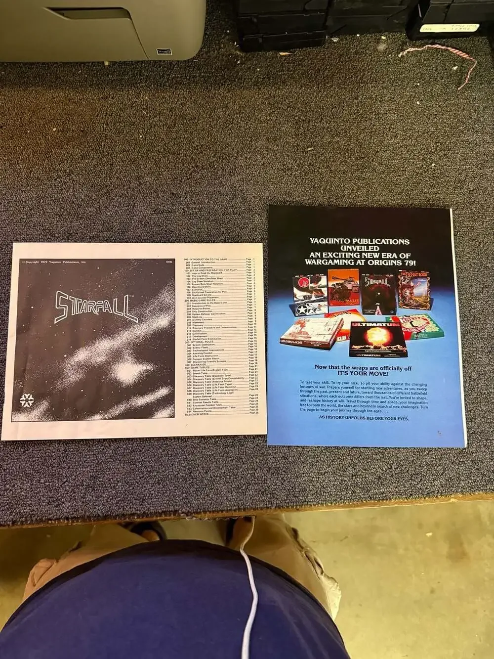 Starfall Game from Yaguinto 1979 Complete - Very Rare